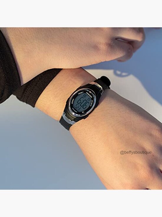 Digital Chronograph Resin Strap Watch with Alarm and Backlight main image 5